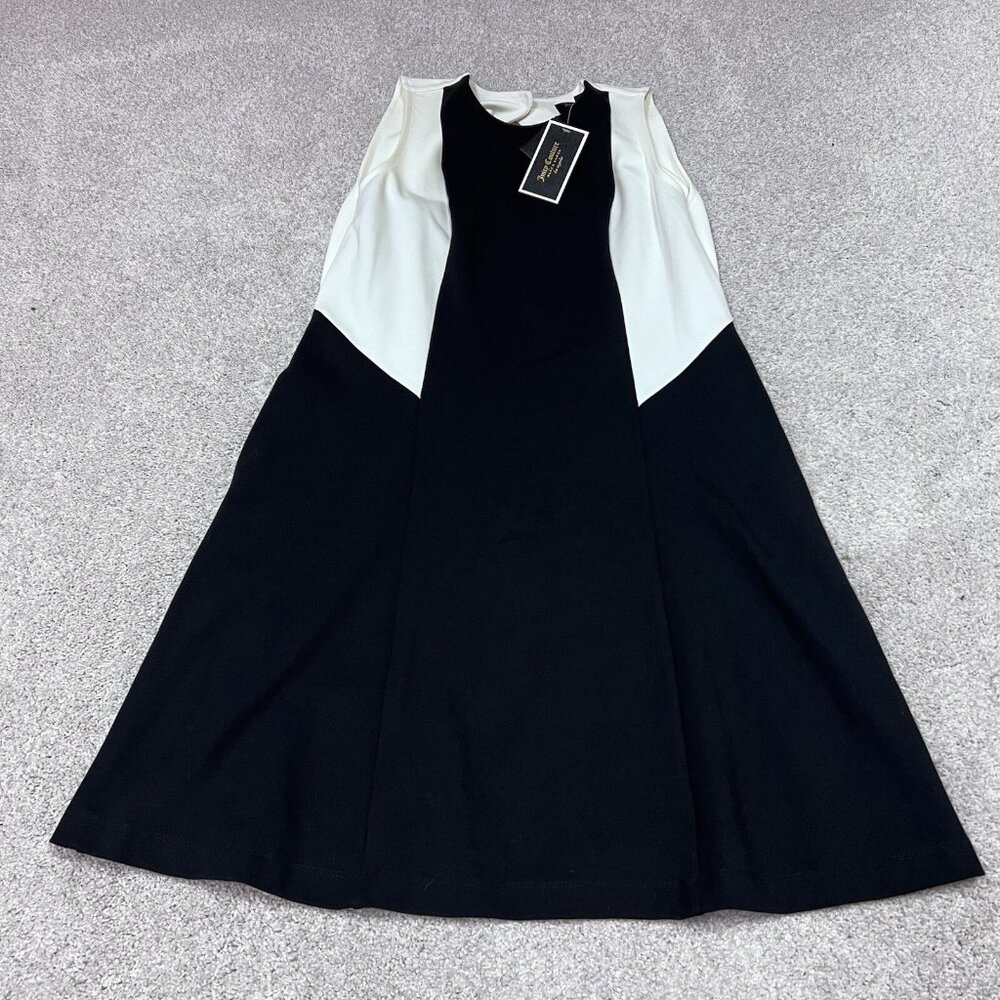 Juicy Couture Dress Women’s Black Ivory Sleeveless Size XS NWT